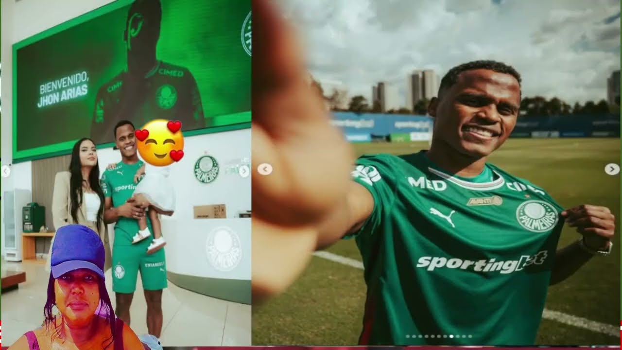 JHON ARIAS FAZ PRIMEIRO TREINO COM ELENCO! SAIU A ESCALAÇÃO DO  PALMEIRAS  A MIDIA  RASGOU ELOGIOS