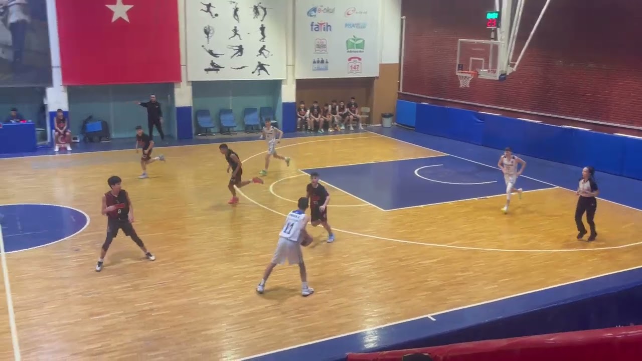 U14 E 2.Küme Gallardo SK-Çaba SK 1. ve 2. Periyot 