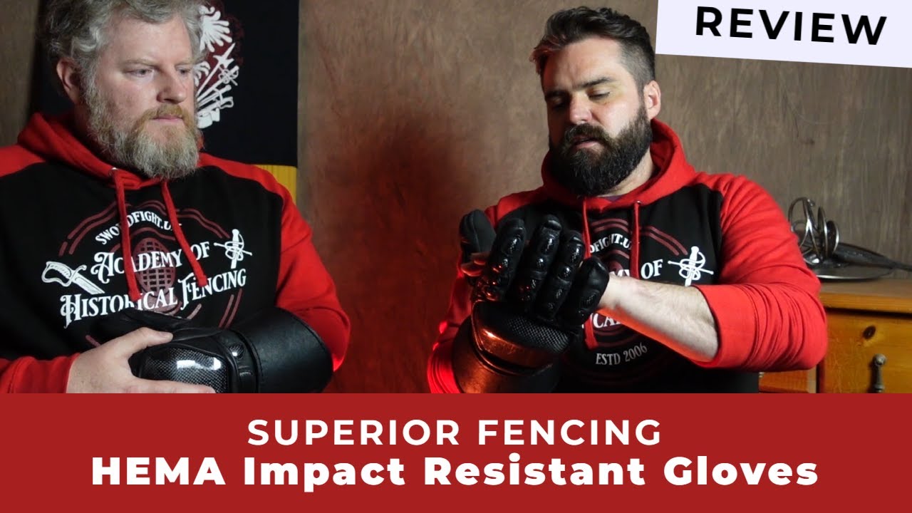 An excellent 5 finger HEMA glove for $150? The Superior Fencing SupFen Impact resistant glove review