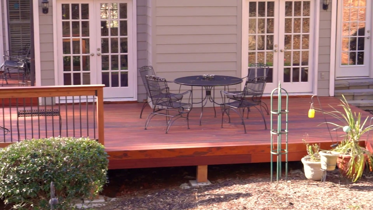 This Tigerwood Deck Looks Amazing!