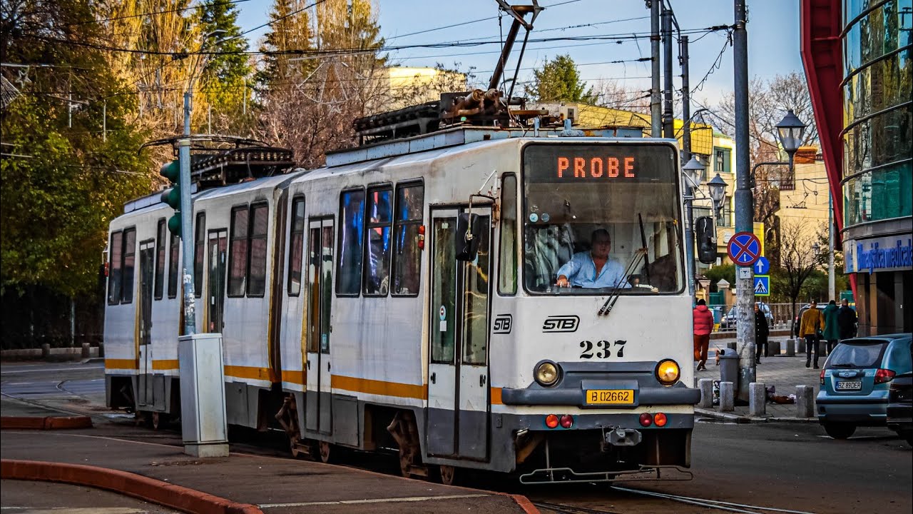 Cab View tramvai în PROBE Șura Mare - Romprim | V3A-93-2S #237