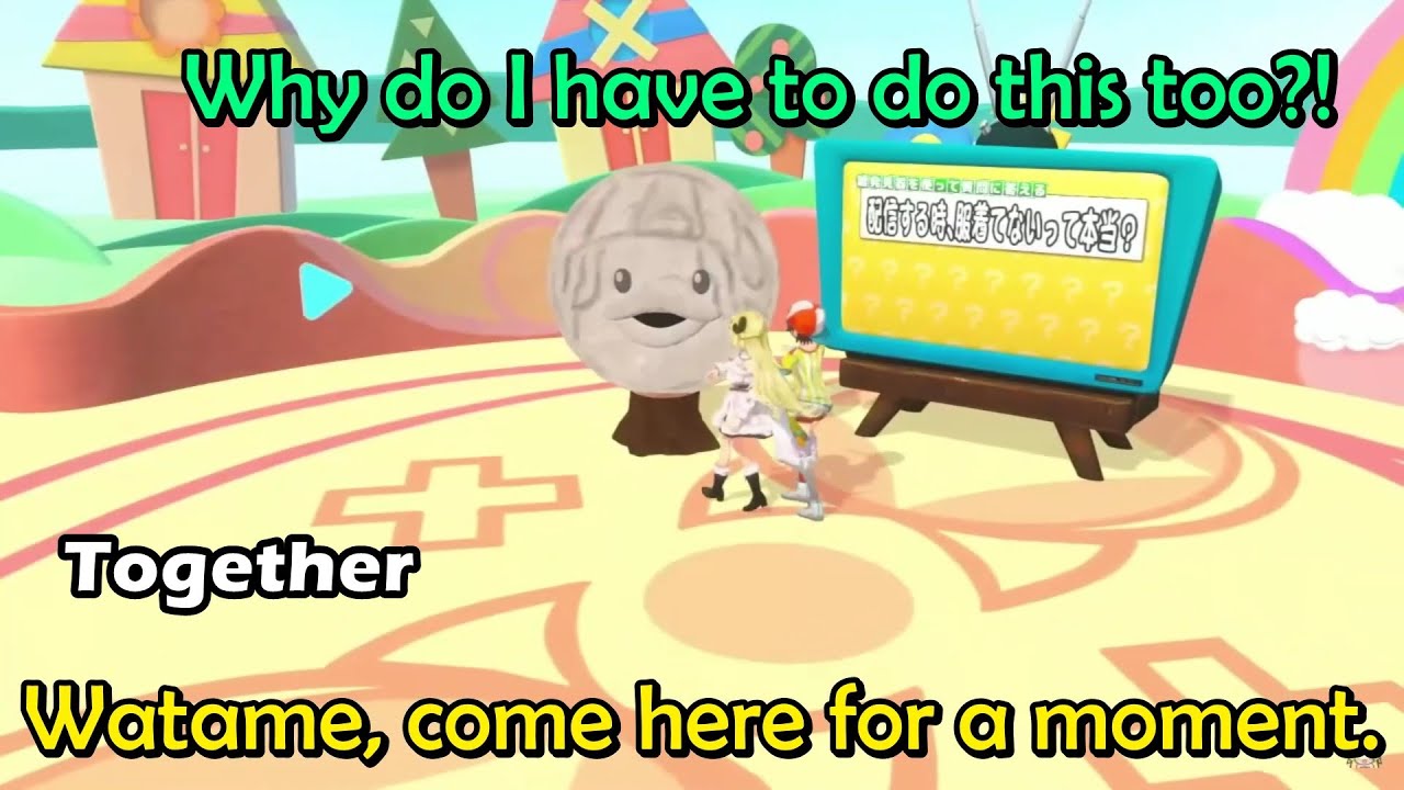 Subaru & Watame Embarrassed When the Machine Reveals They Lied About Something Behind the Stream