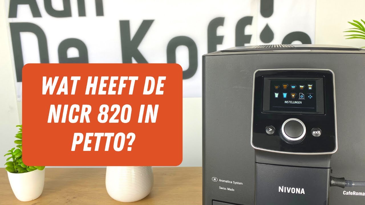 Nivona CafeRomatica 820: Alle Opties Onder de Loep Nemen | Door het Menu