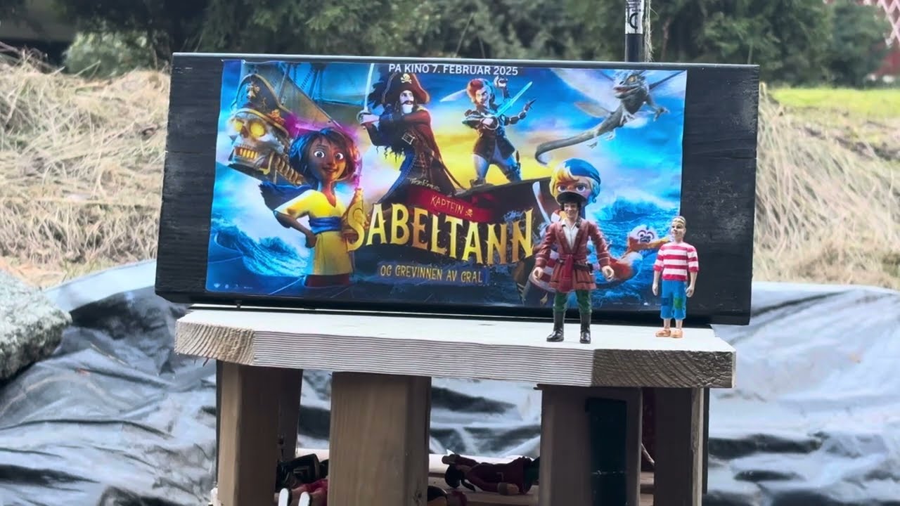 Sjørøverfest med langemann og pinky (ikke reklame for den nye filmen) litt dårlig lyd