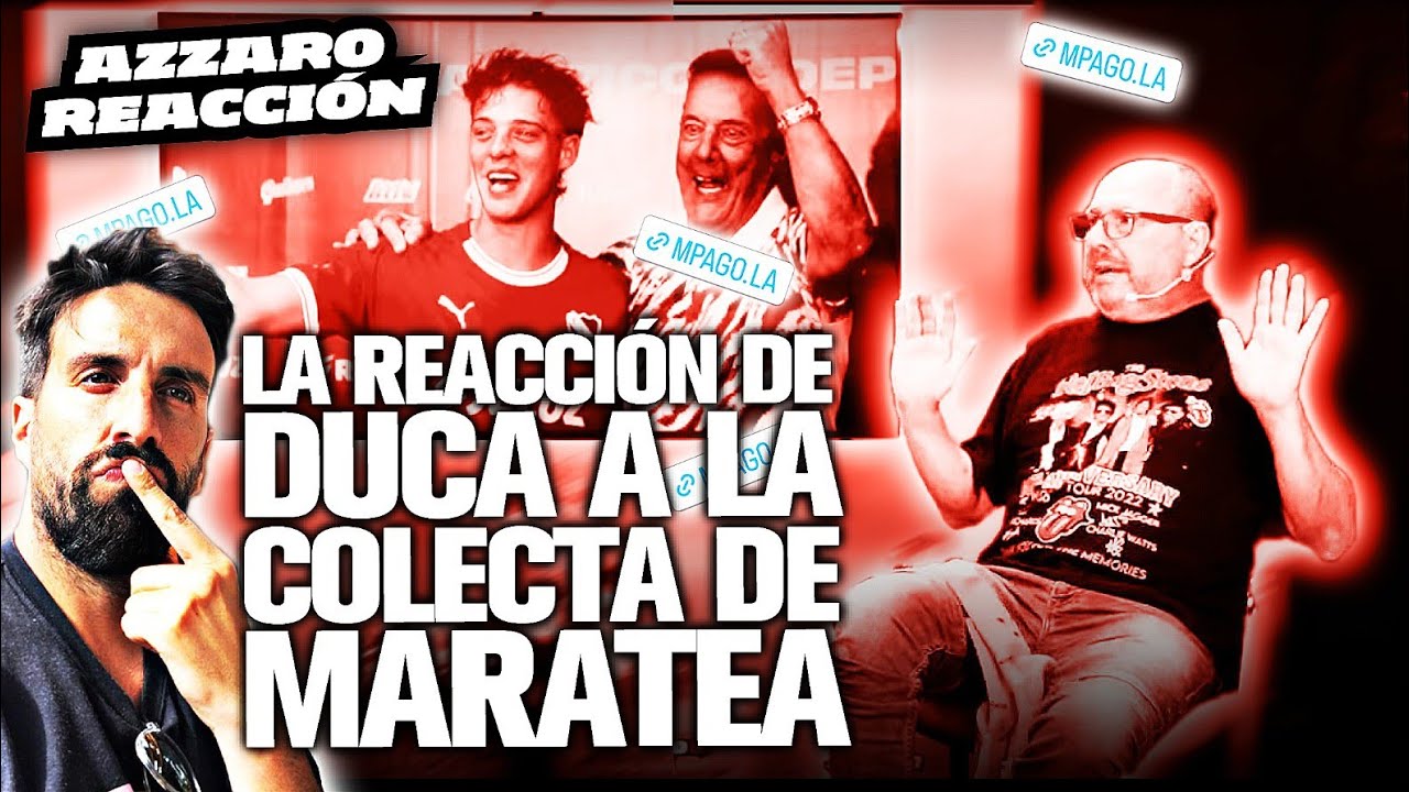 LA REACCIÓN DE DUCA A LA COLECTA DE MARATEA EN INDEPENDIENTE // EL LOCO Y EL CUERDO.