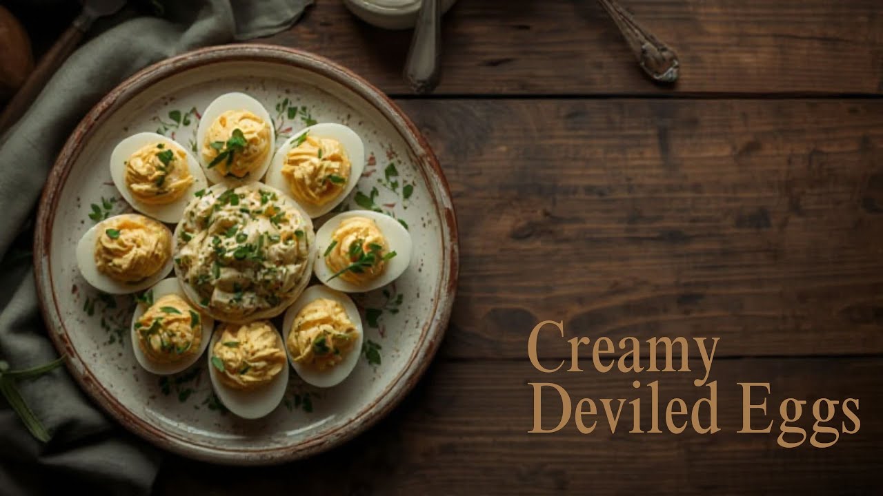 Рецепт более полезных фаршированных яиц (которые по вкусу напоминают бабушкины!)