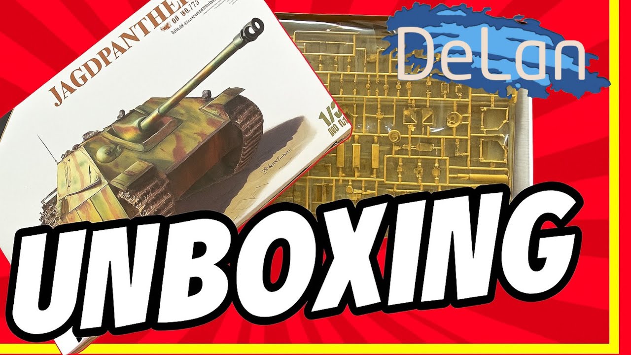 Unboxing: Das Werk Jagdpanther G2  1:35 – Der legendäre Jagdpanzer im Detail!