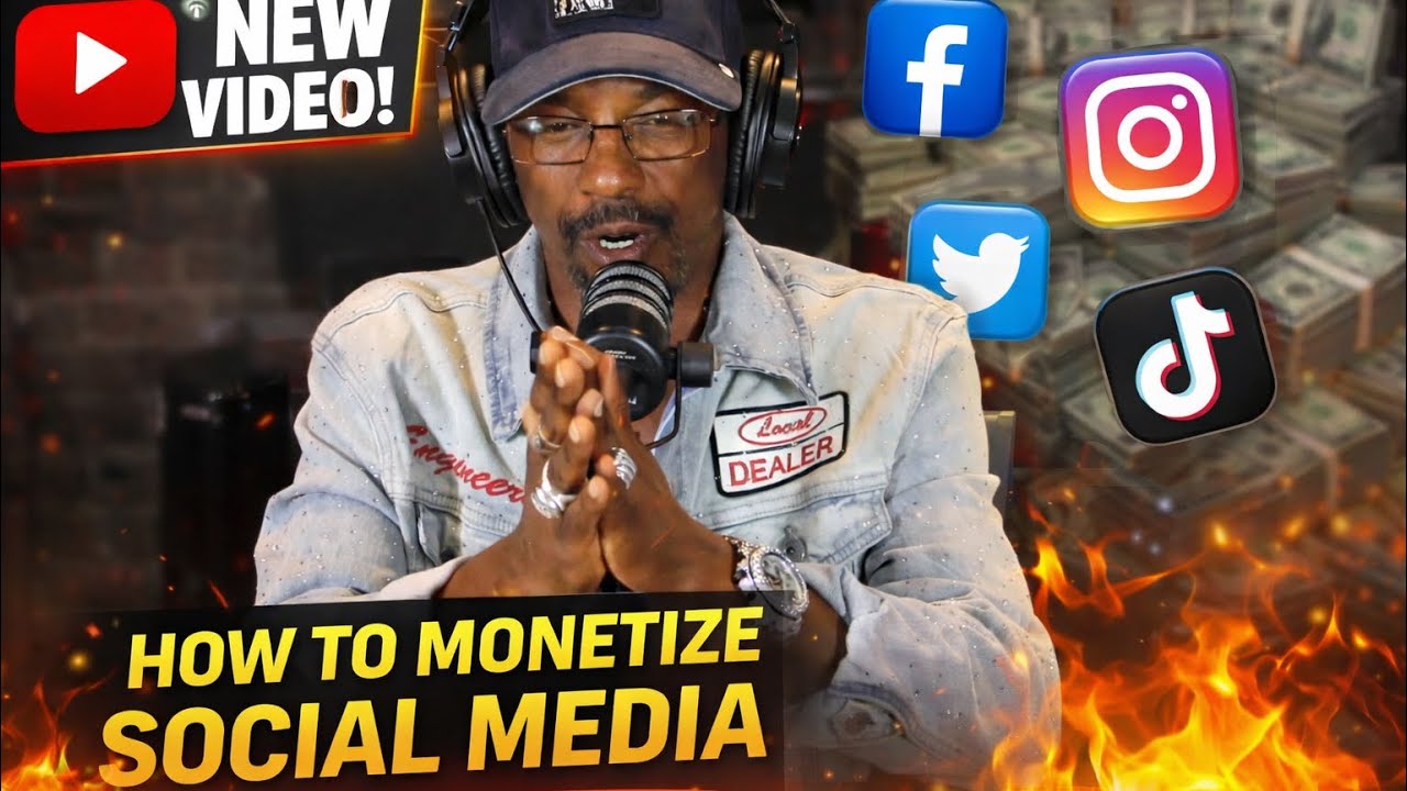 Charleston White explains how to MONETIZE your social media platforms 