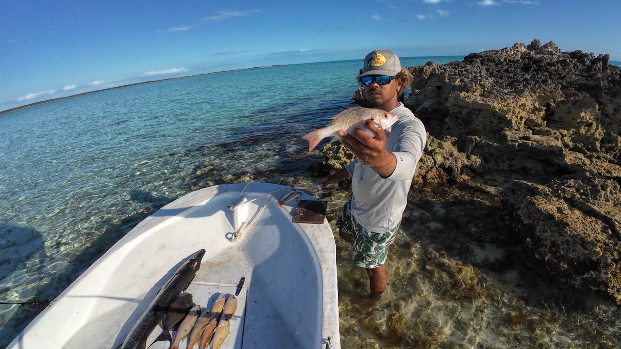 Lane Snappers | Hook And Cook | 15ft Boston Whaler | Exuma, Bahamas