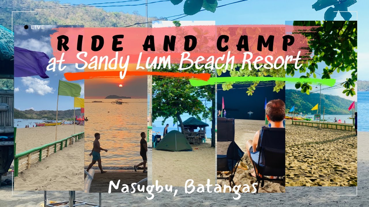 Ride and Beach Camping at Sandy Lum Beach Resort