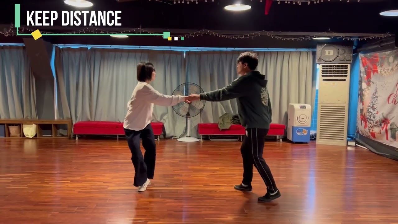 Dancing while keeping your distance in Lindy Hop(Swing Dance) 린디합에서 거리를 유지하는 방법