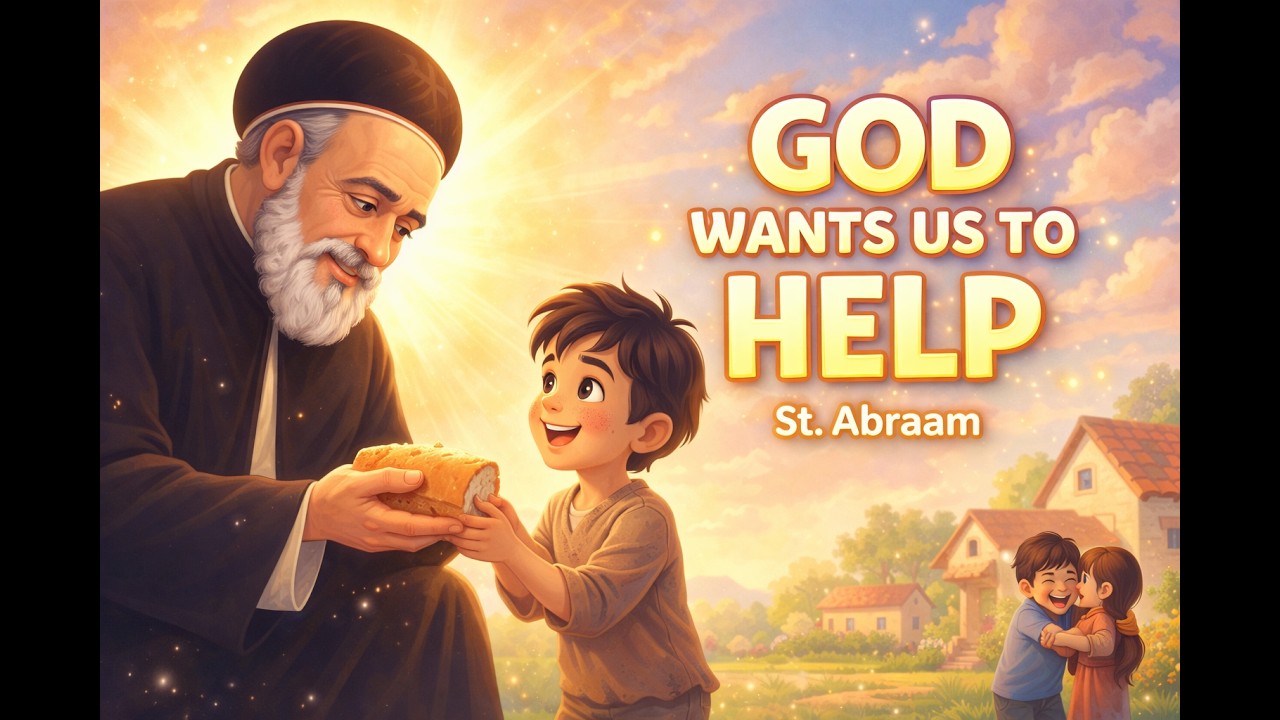 God Wants Us to Help the Poor | The Story of St. Abraam 🙏✨