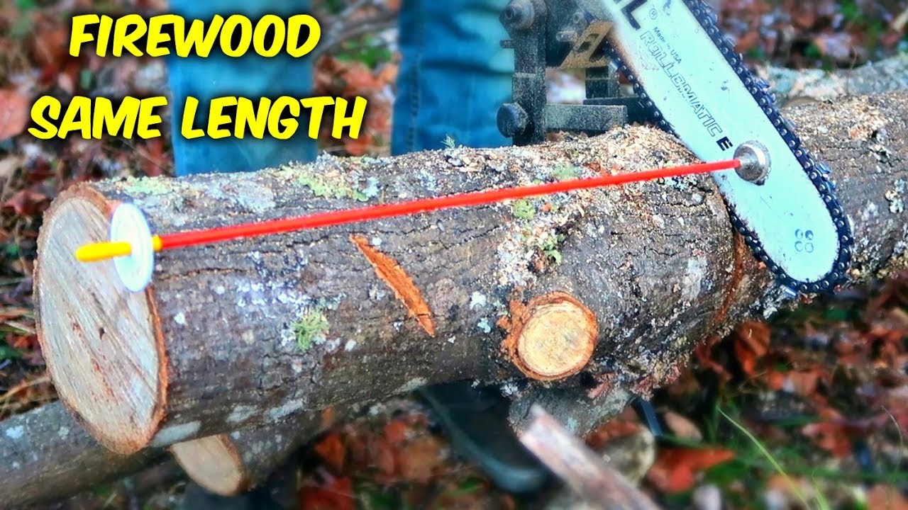 How to Cut Firewood Same Length? - Part 2