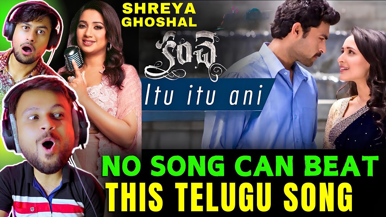 Itu Itu Ani song Reaction | Shreya Ghoshal | Varun Tej, Pragya The Reacting Bros | TRB
