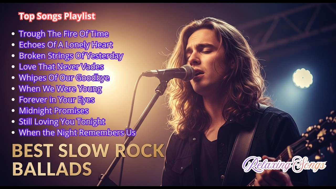 🔴 LIVE – Golden Era Slow Rock | Best Classic Rock Ballads 70s 80s 90s