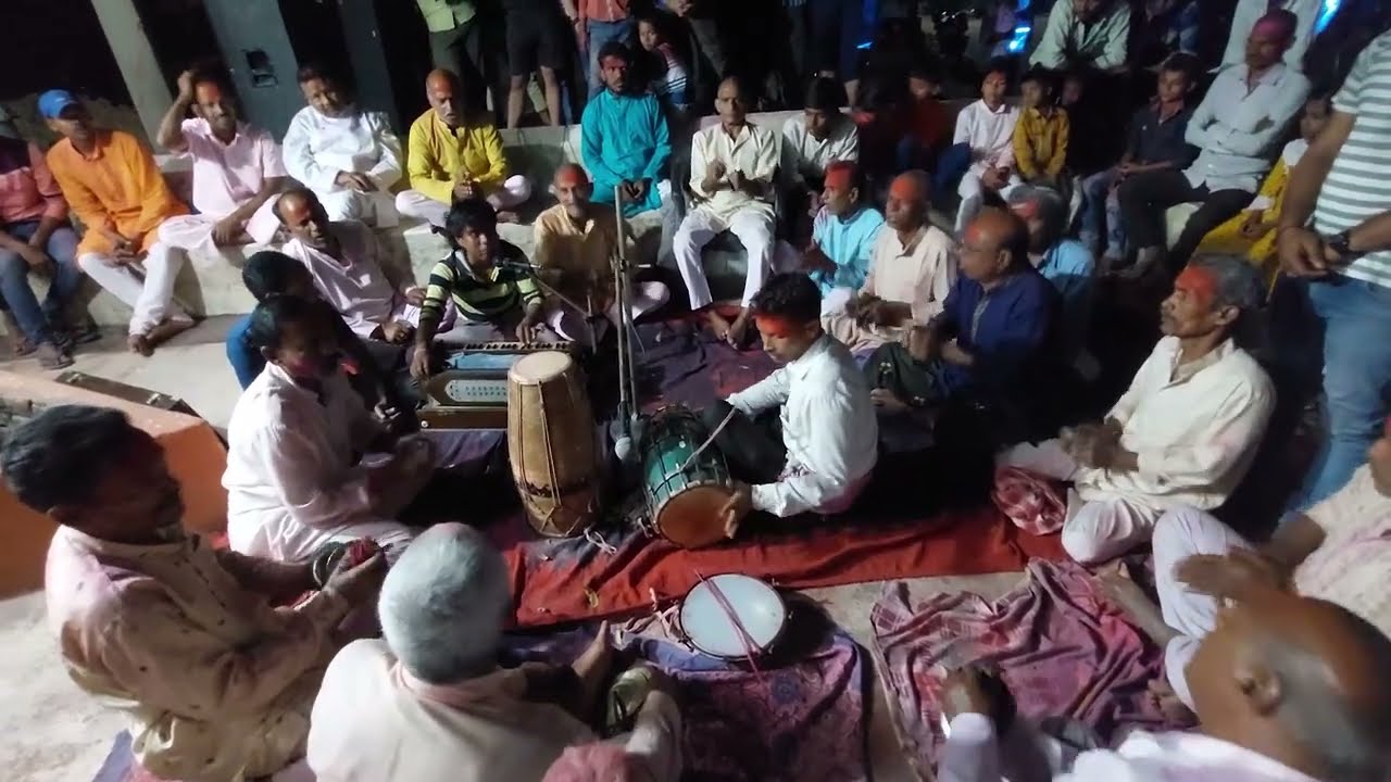 #Chuharmal Vyas holi : बाबा हरिहर नाथ सोनपुर में होली खेले  paramparik holi gaan