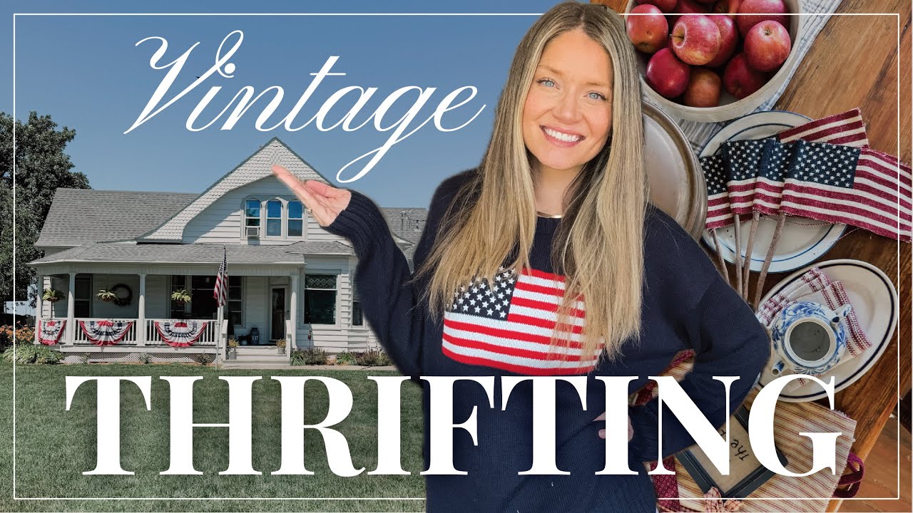 Vintage Americana Farmhouse Thrifting & Decor