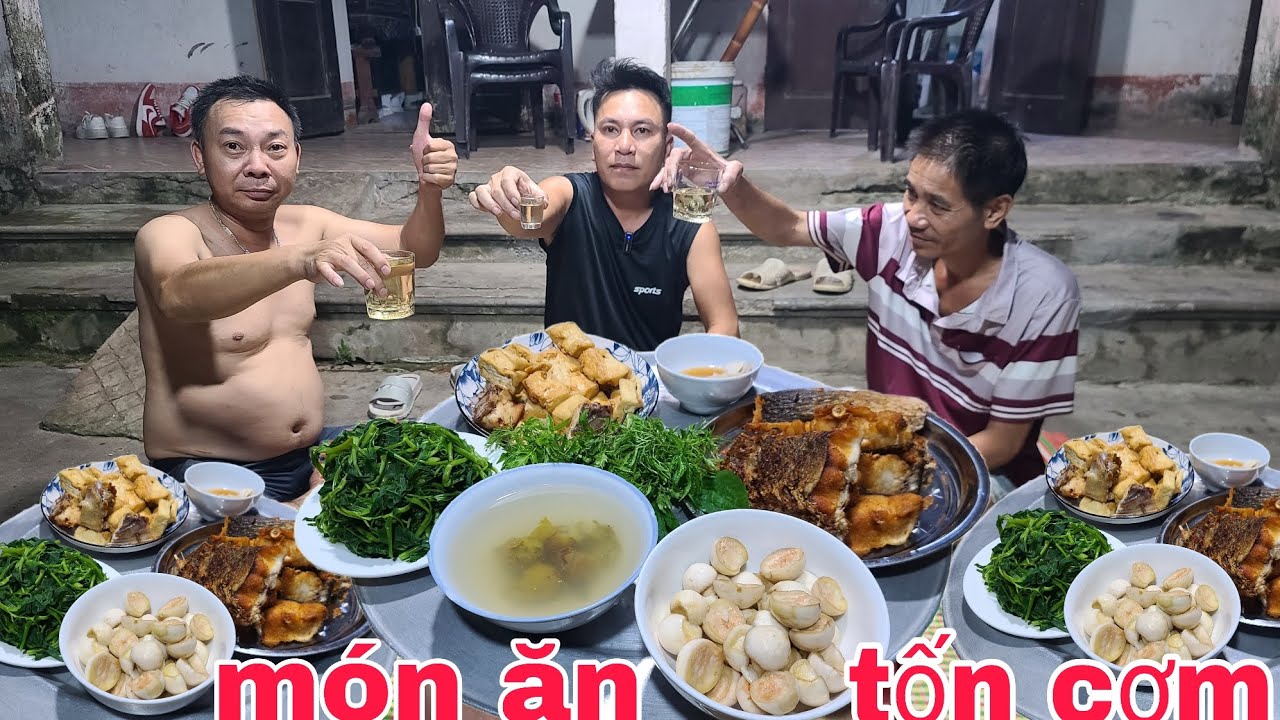 Cơm cà cá rán tốn cơm, lê Toàn Food, mời anh em