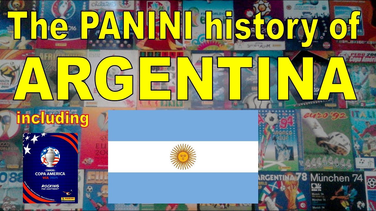 The Panini history of Argentina (Men's Soccer Team) Update 2024