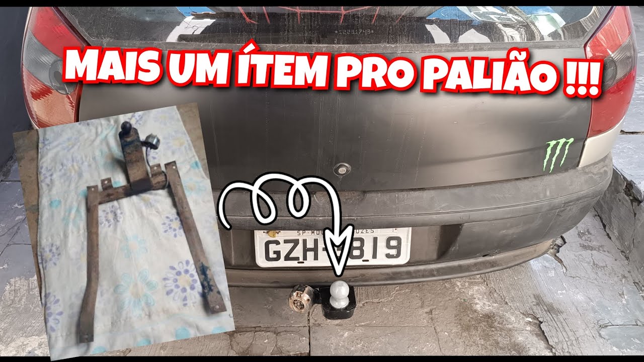 COMO INSTALAR ENGATE REBOQUE PALIO TODOS !!!