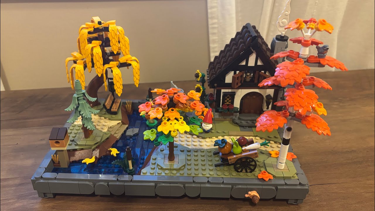 LEGO 11372: Autumn Cottage Garden Speed Build
