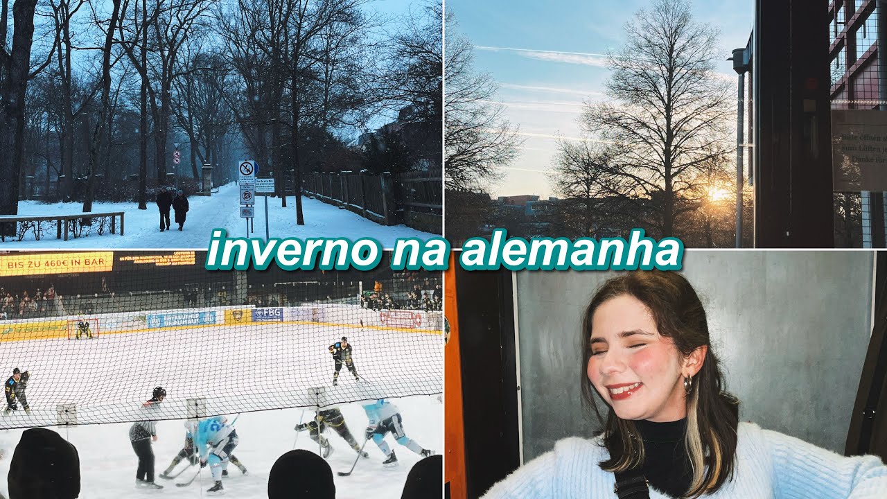 uma semana no inverno da alemanha ❄️ | neve, hóquei e estudos | intercâmbio #08