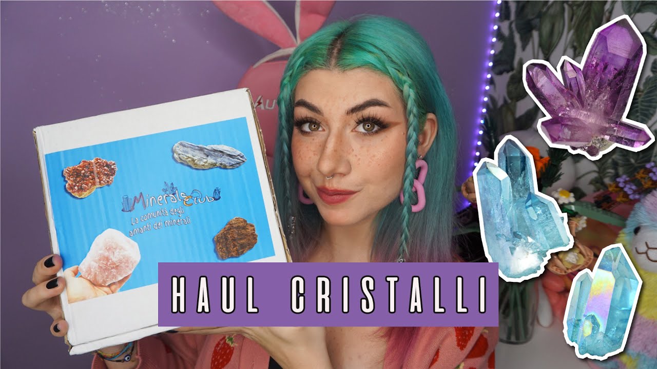 APRO UNA SCATOLA PIENA DI CRISTALLI 🔮| Mineral’s club haul
