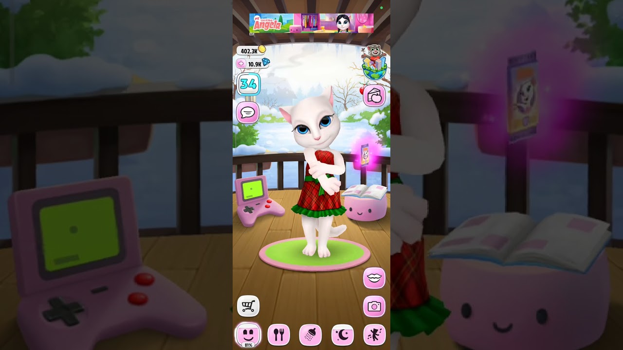 Talking Angela Gameplay #talkingangela