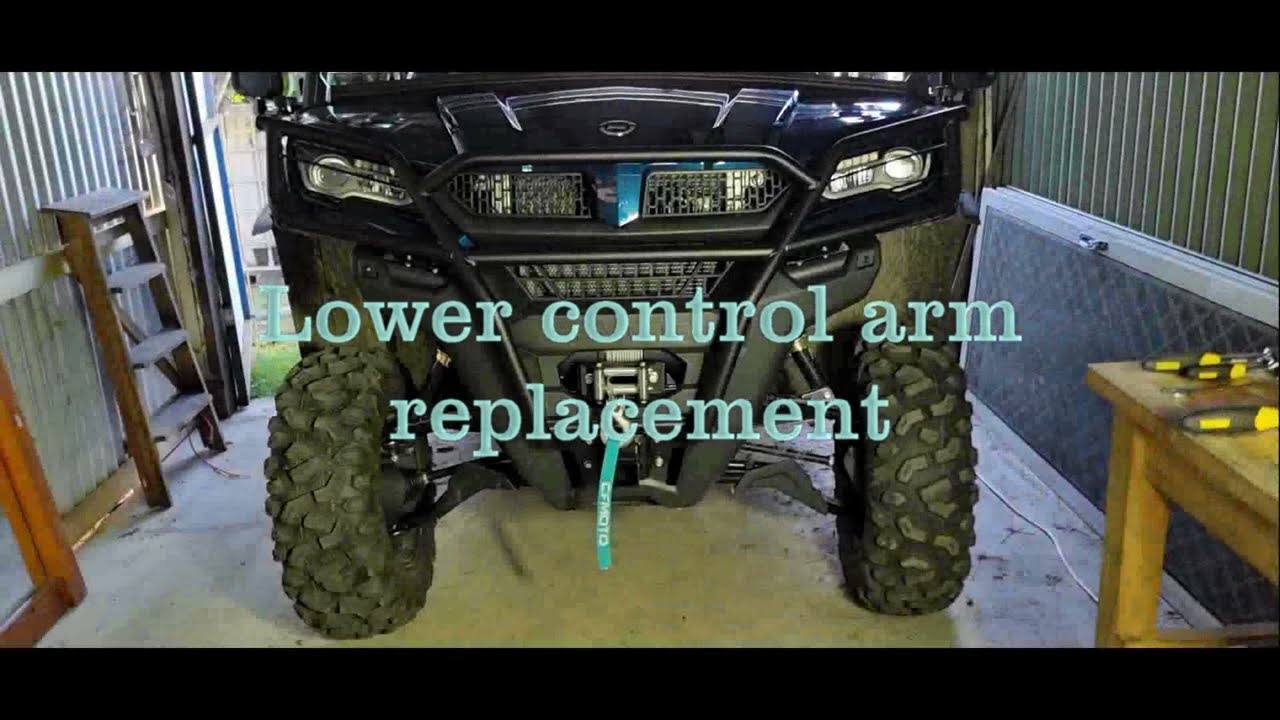 Lower control arm replacement on the Uforce 1000 XL