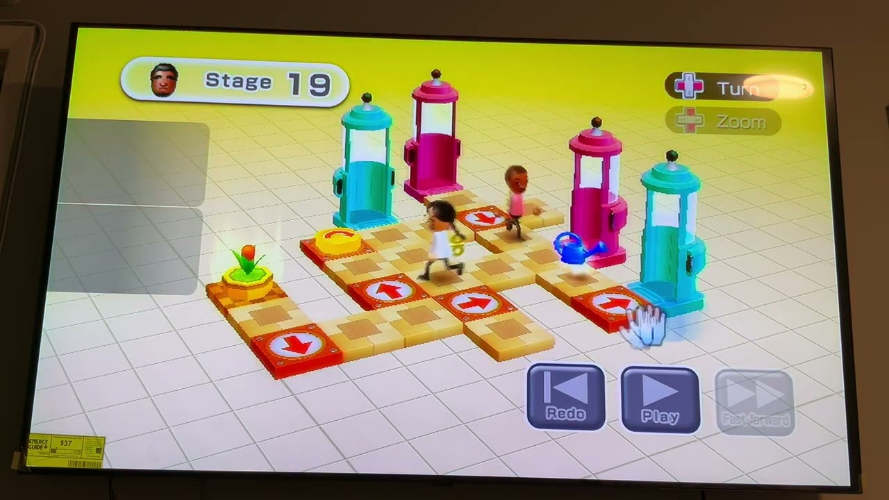 Wii party all stages of garden gridlock with Patrick
