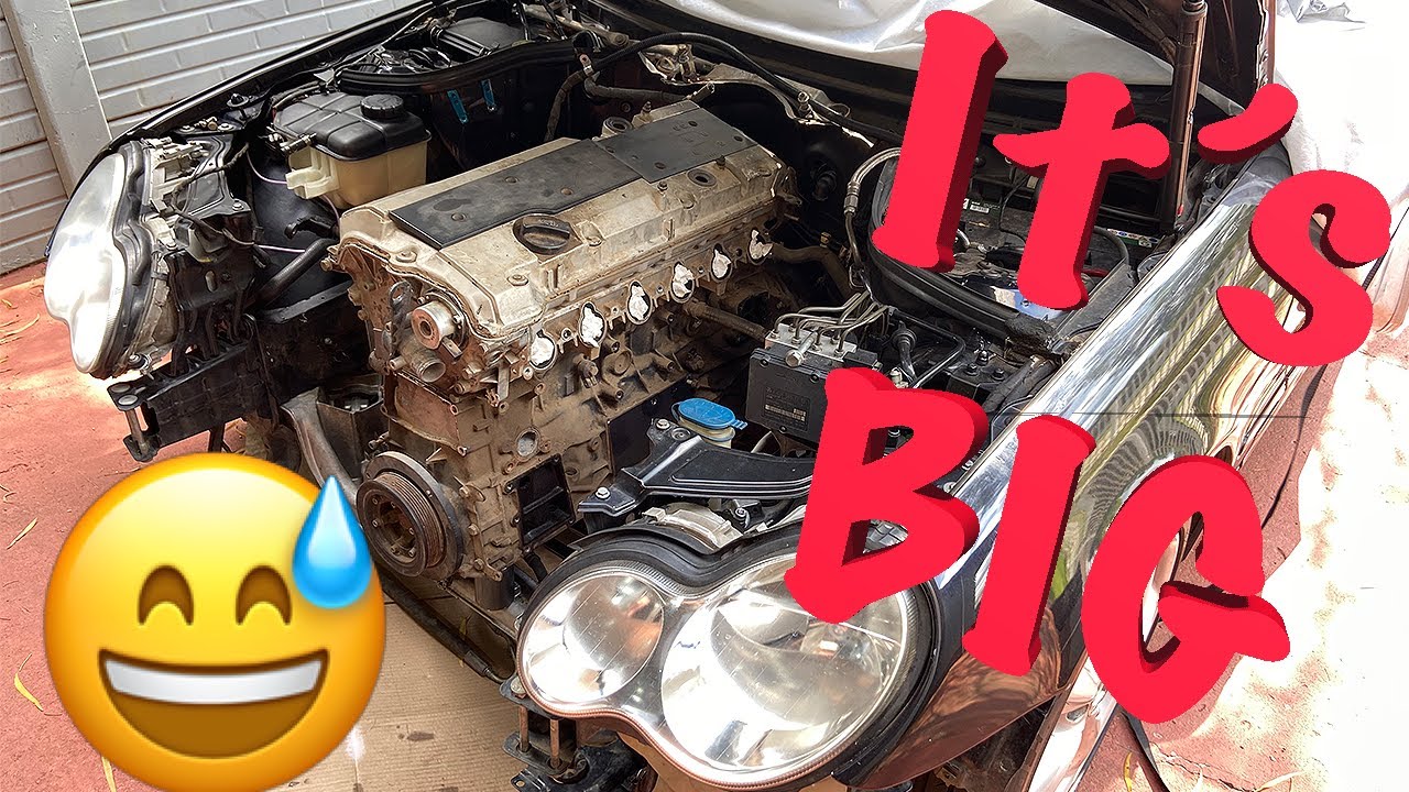 Mercedes Engine SWAP | The New Engine + Best Tool Ever! #GAMECHANGER