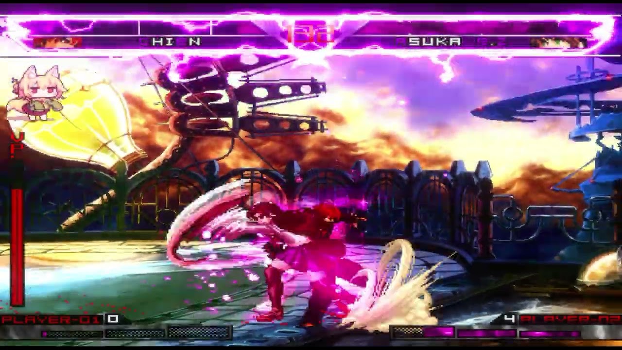 [KOF MUGEN] Is chivalry a sin?. ChiEn VS Asuka G.Z