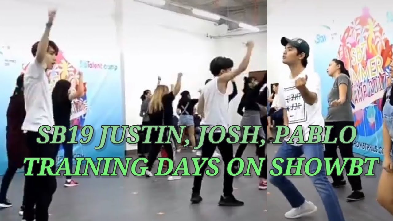 Josh, Justin, and Pablo training days in Showbt
