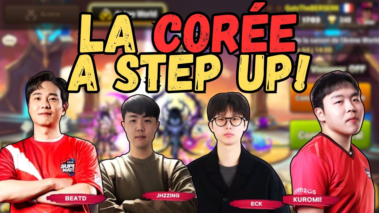 Corée VS Japon : Qui représentera la Corée dans ce tournoi par équipe ? SUMMONERS WAR