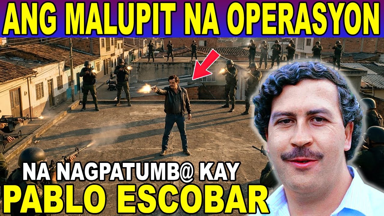 Ang MALUPIT na OPERASYON na TUM@POS kay P@BLO ESCOBAR