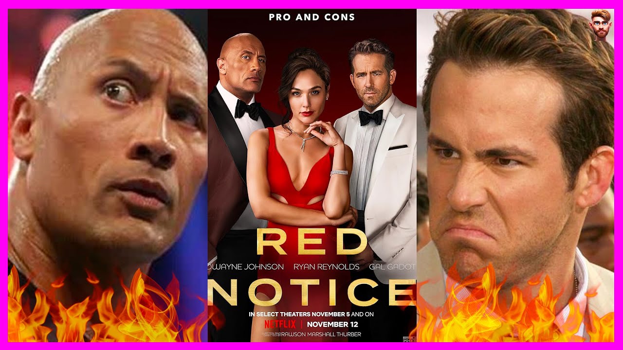 The rock & Ryan reynold's FEUD on set on 'Red Notice' was REAL