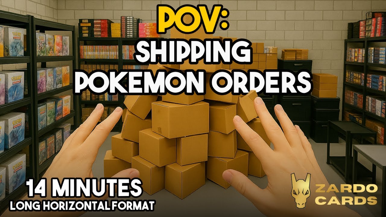 POV: Shipping Pokemon Orders Worldwide