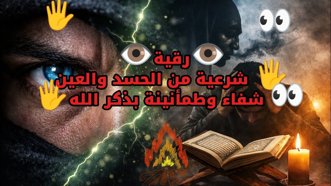 رقية شرعية من الحسد والعين 👁️ شفاء وطمأنينة بذكر الله🖐️🇲🇦❤️