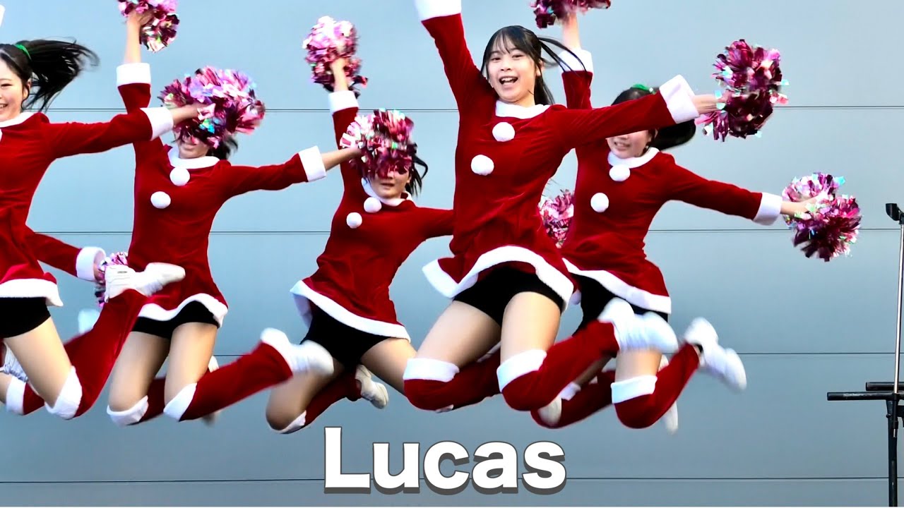 【チア@ららアリーナ 3/8】千葉商科大学付属高校チア部Lucasさんのはち切れんばかりの若さが眩しい♡ / 千葉ジェッツ / Japanese Cheer Girl