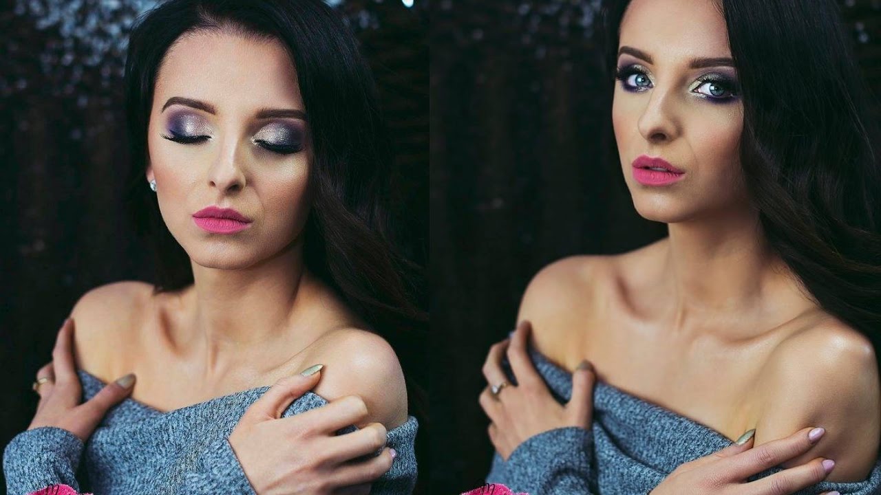 Kavai Brushes- Makijaż wieczorowy na modelce