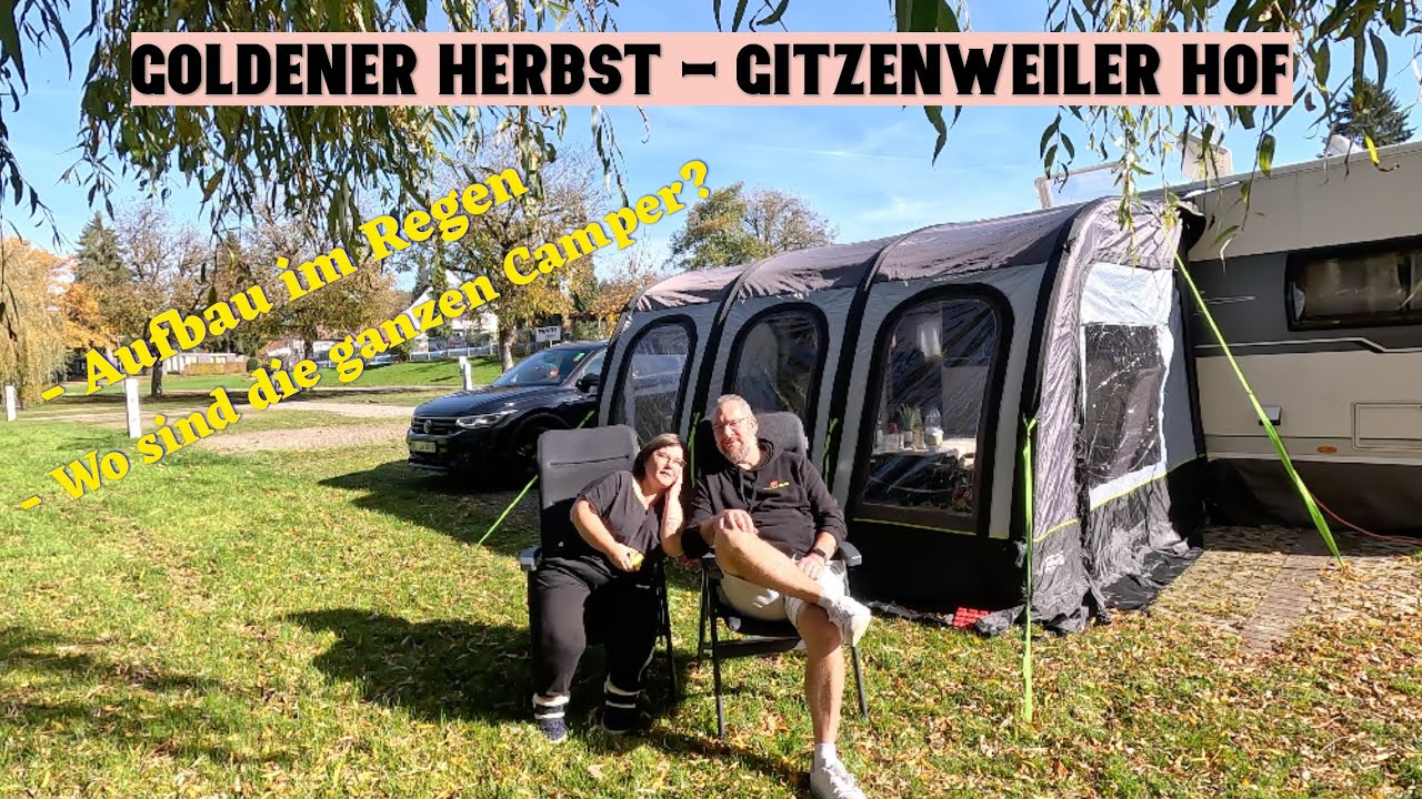 Goldener Herbst - Gitzenweiler Hof 2025 - 5 Sterne Campingplatz nähe Bodensee