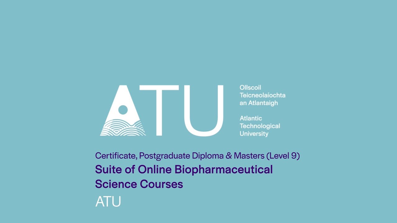 Suite of Biopharmaceutical Science Courses Online