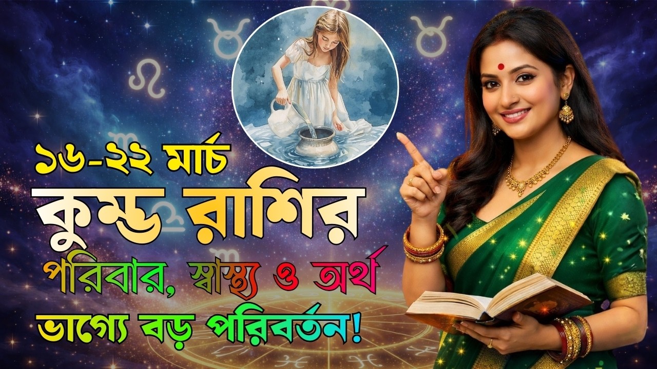 কুম্ভ রাশির সাপ্তাহিক রাশিফল | মার্চ | স্বাস্থ্য, পরিবার ও আর্থিক পূর্বাভাস | Aquarius Forcast