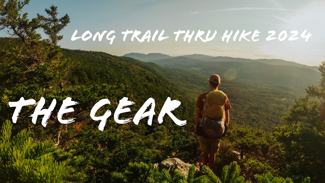 All the GEAR that I'm taking on the Vermont Long Trail
