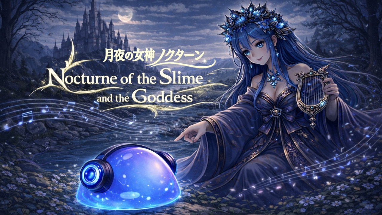 Portal to the Moonlit Goddess | Nocturne – Fantasy Ambience for Sleep & Relax (4K)