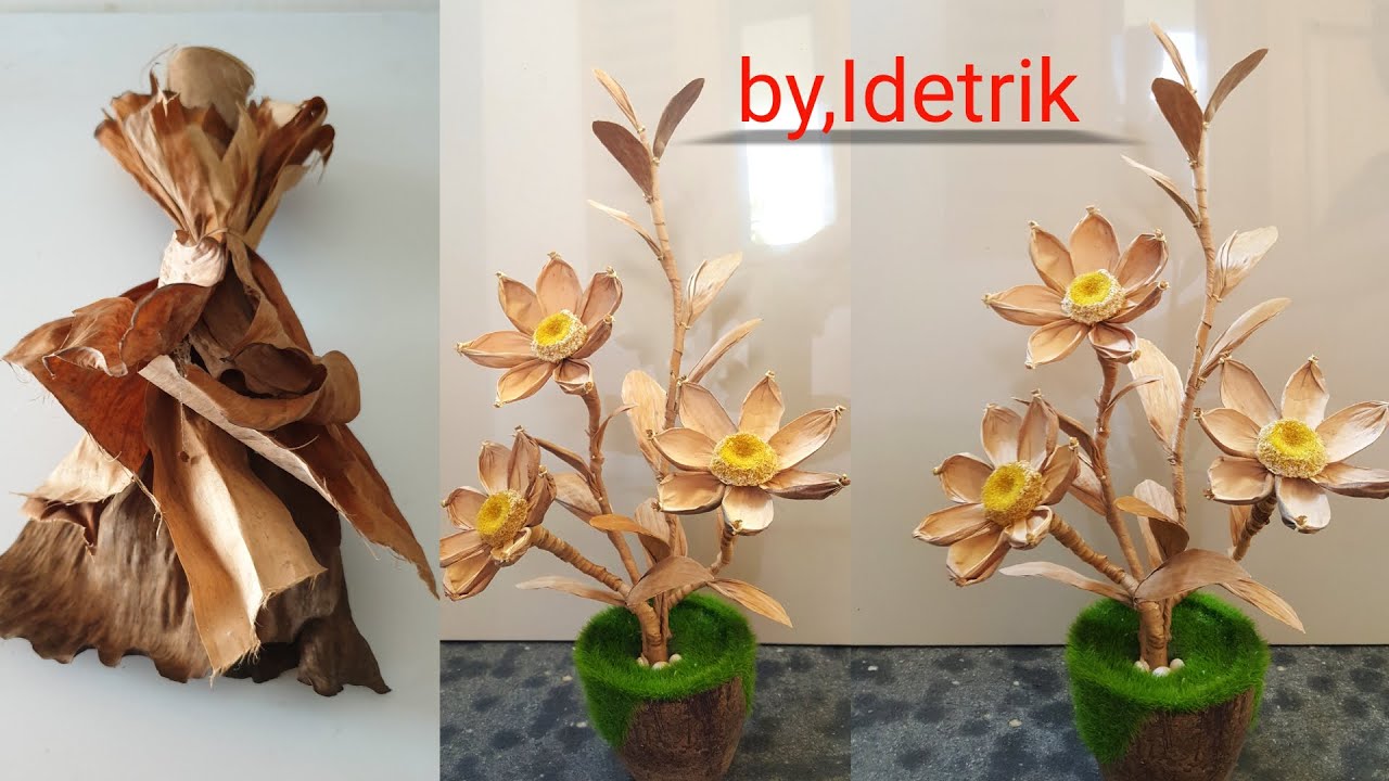 KERAJINAN TANGAN SENI DAUN PISANG YANG MENAKJUBKAN