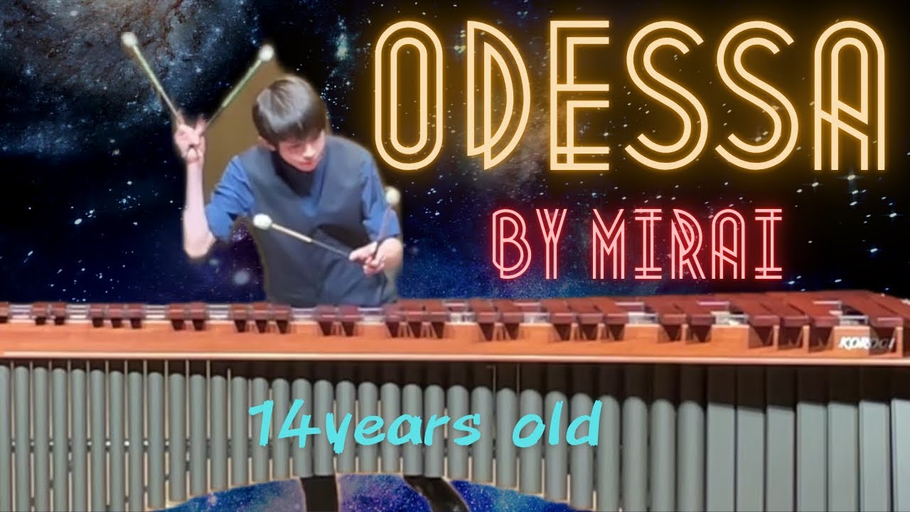 「Odessa」-Matthew Lorick #中学生 #マリンバ #ソロコン