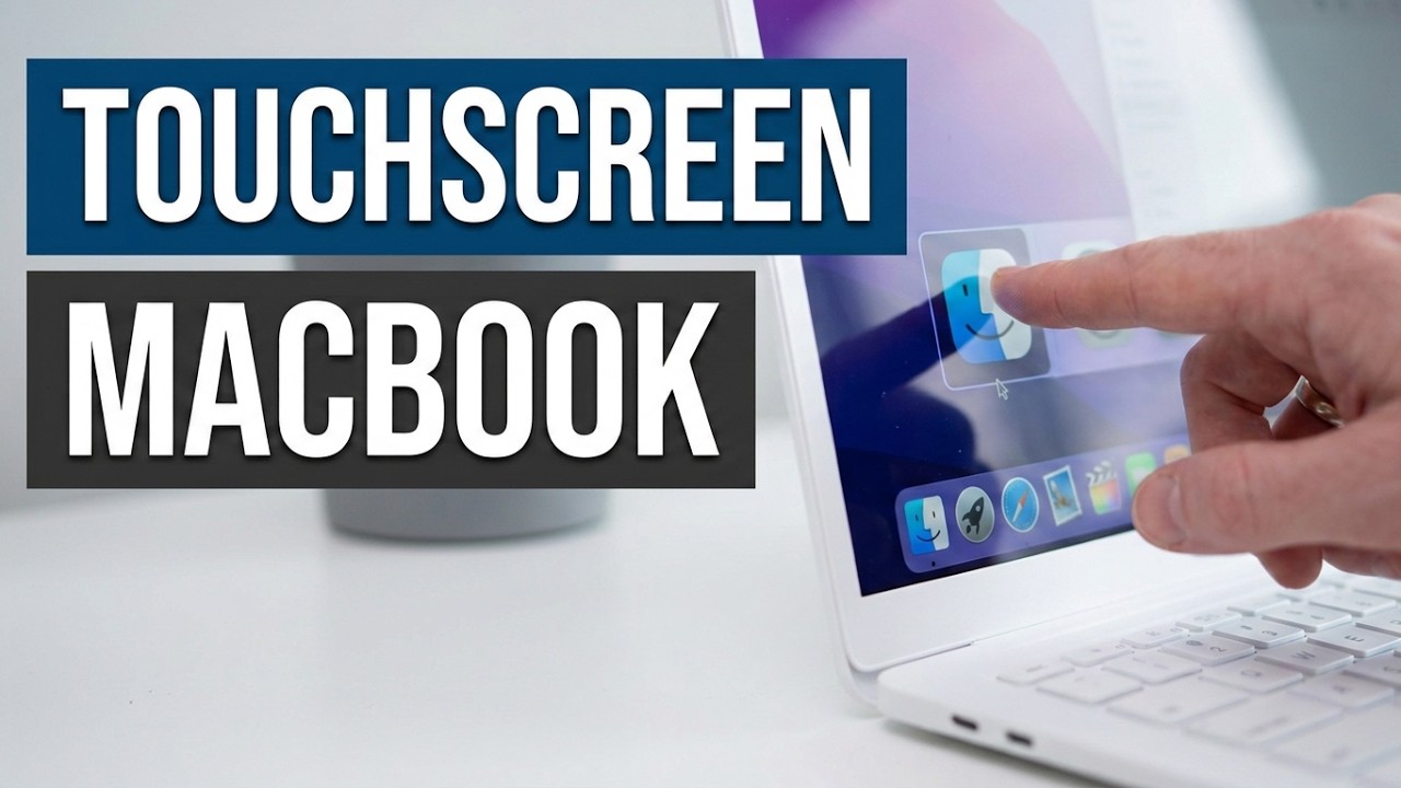 Я собрал MacBook с сенсорным экраном из запчастей