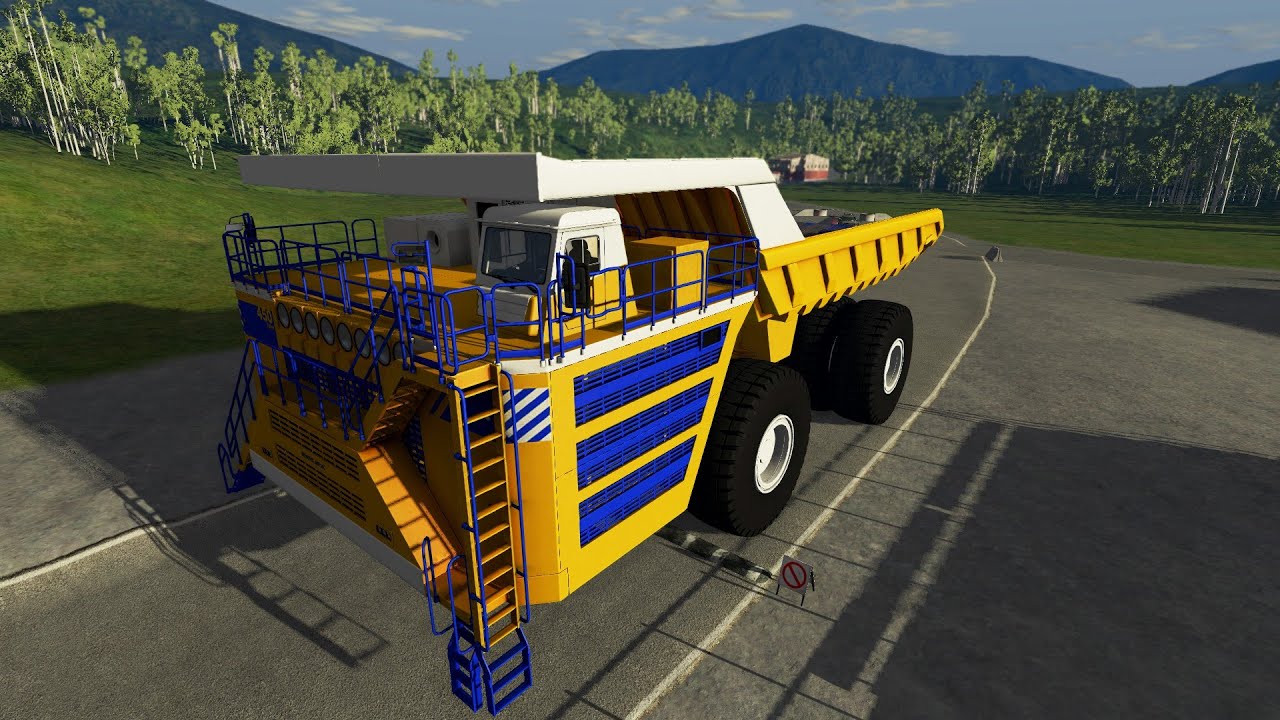 Endurodrome chase - Belaz 75710 (BeamNG.drive)