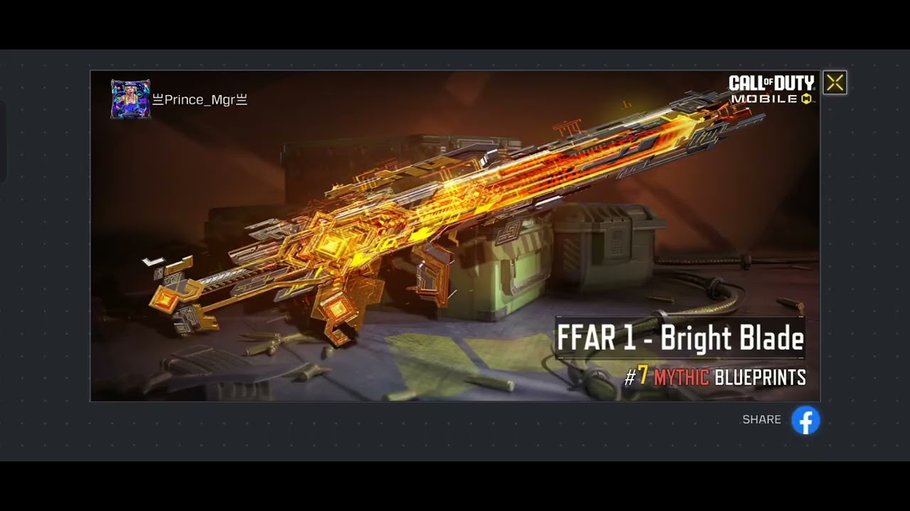 Full draw mythic FFAR-1